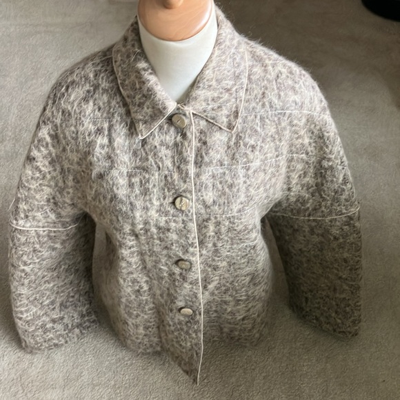 Marisa Minicucci 10 virgin wool, mohair jacket - Picture 2 of 10